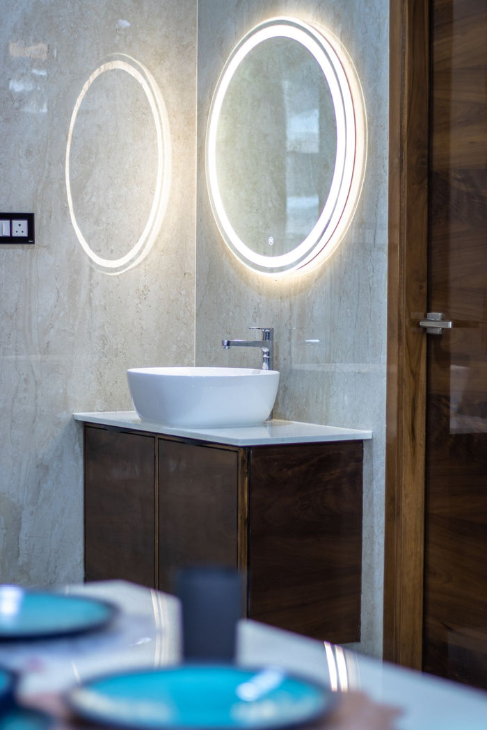 Mobilier de baie Halo cu lavoar tip bol